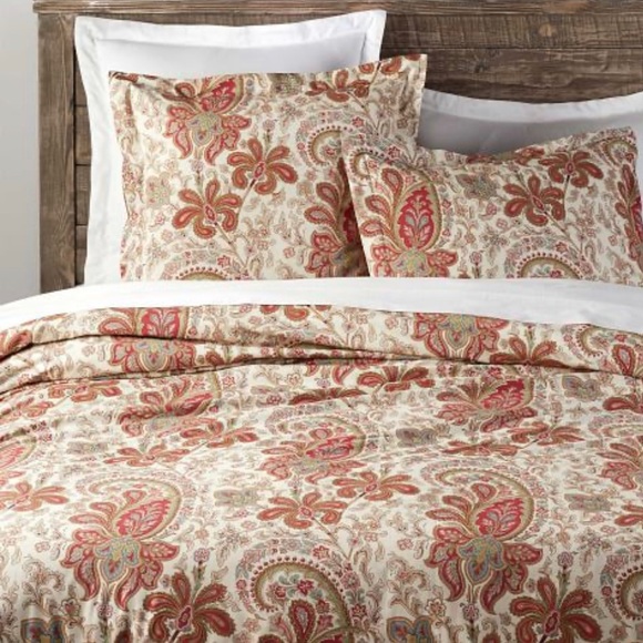 Pottery Barn Bedding Pottery Barn Charlie Paisley Organic Duvet